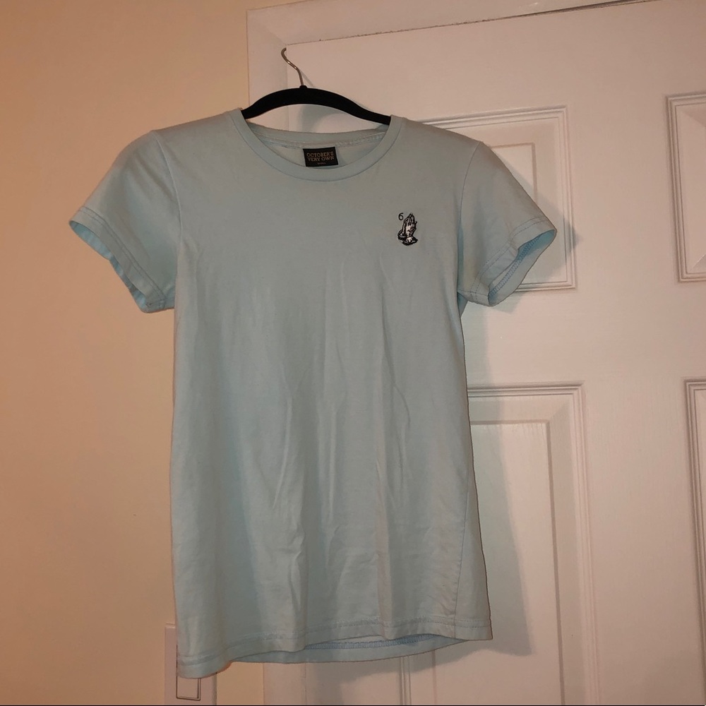 OCTOBERS VERY OWN baby blue tshirt